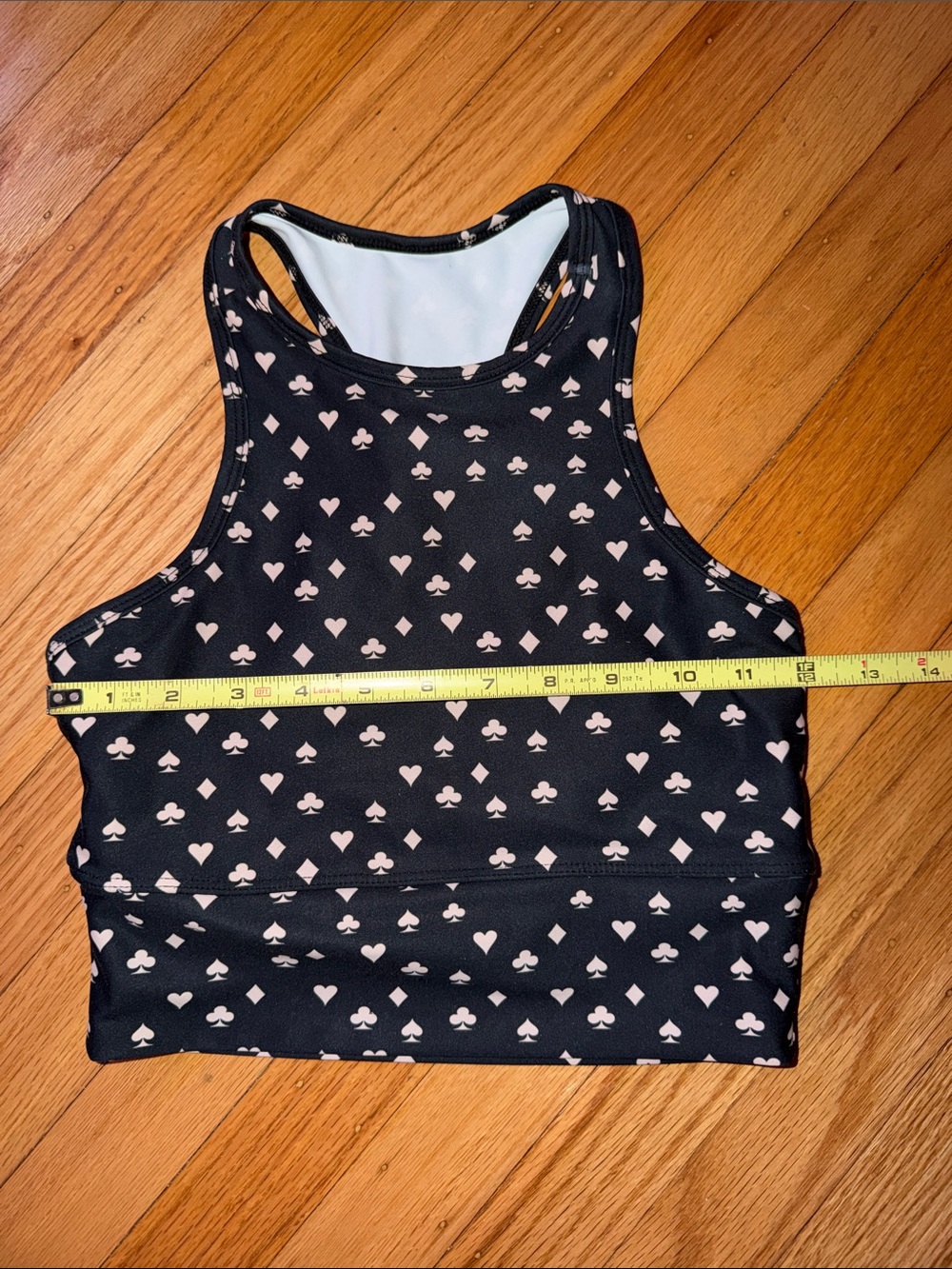 Card Suits Sports Bra - Picture 6 of 6